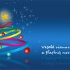 Šťastné a veselé Vianoce a šťastný Nový rok